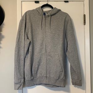 h&m great zip up hoodie